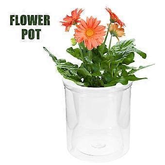 5 Sett Selvvanningspotte Hage Hydroponisk Dyrkingssystem Blomsterpotter