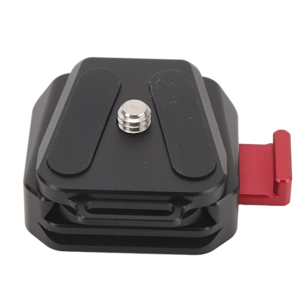 Snabbkopplingsplatta Stativ Kamerafäste Adapter med 1/4-tums Skruv för Kameror Stabilisatorer Växla Mellan Stativ Monopod Slider