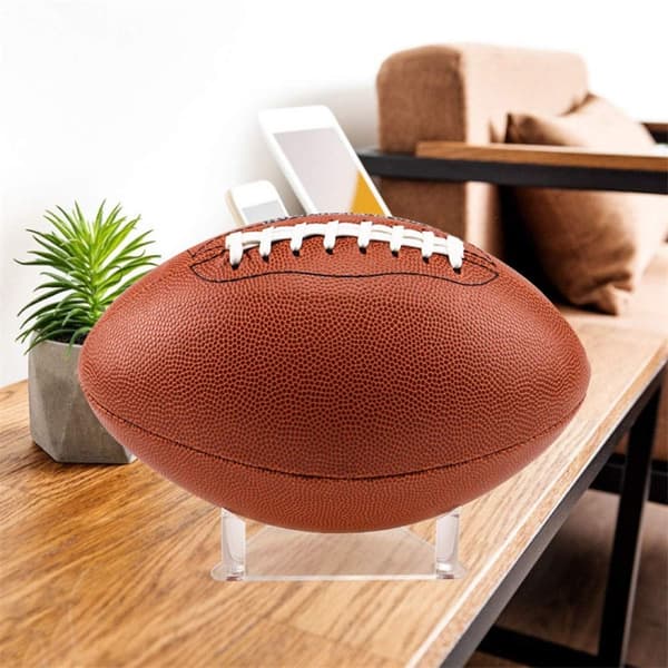 Basketball Display Stand, Multipurpose Ball Holder For Acrylic Exercise Ball Stand Stable Base Plate, Effective Clutter Reduction