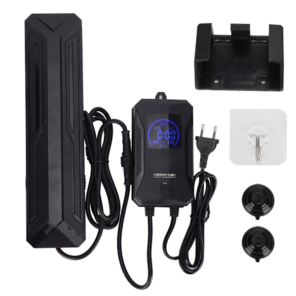 Akvarium UV-lys til fjernelse af alger med smart timing, EU 220VZY513 13W EU-stik