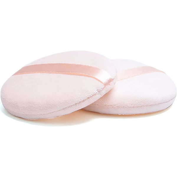 Powder Puff, Puff, for Powder Foundation, med stropp, blanding for løst pulver Mineral Powder Body Powder, 5 stykker$3,1 tommers Powder Puff, vaskbar