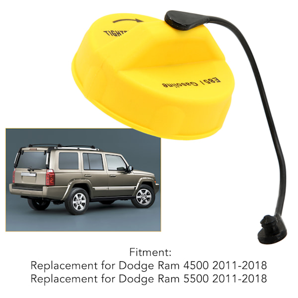 Drivstofftanklokk 52030380AA Erstatning for Jeep Commander Grand Cherokee 4.7L Flex