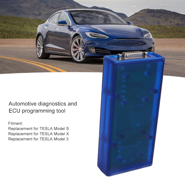 Tsla PRO Bildiagnostisk Skanner ECU Programmeringsverktyg USB 2.0 3.0 Ersättning för TESLA Model S