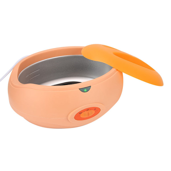 Vaxvärmare 200W 2.3L Händer Vaxterapi Maskin för SPA Skönhetssalong Orange US-kontakt 110V Orange