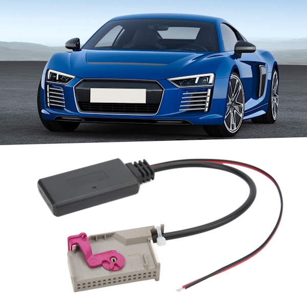 32-stifts Bluetooth AUX IN-adapter ljudkabel ersättning för A8 TT R8 A3 A4 RNSE Navigation
