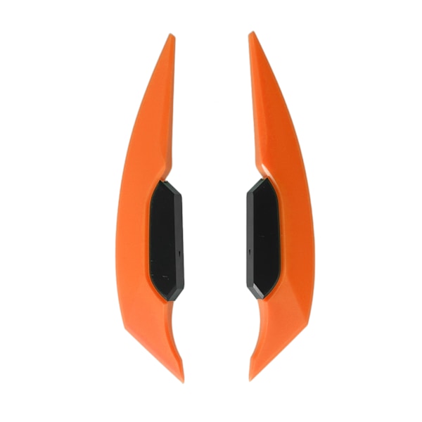 1 Par Motorcykel Side Winglet Aerodynamisk Vinge Spoiler Universal til Motorcykel Elektriske Cykler Orange