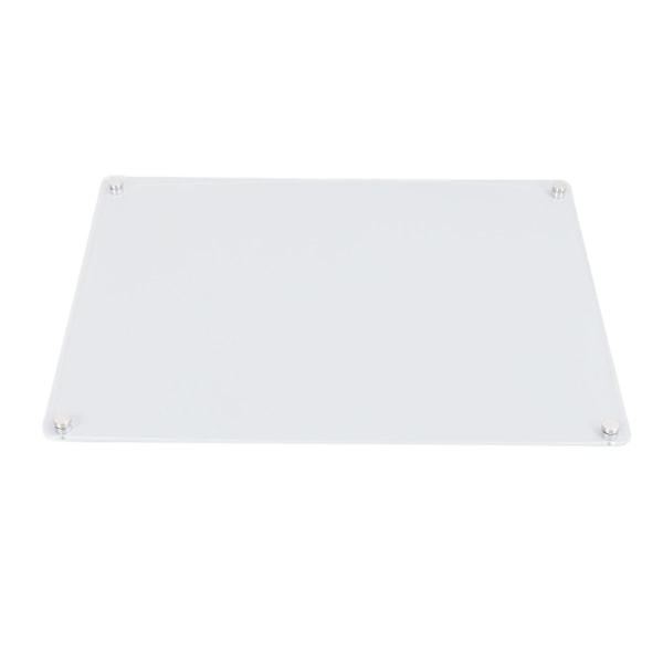 2 st Magnetisk Akrylkalender för Kylskåp 40x30cm Tidsplanering Kylskåp Månadsvis Whiteboard för Planering