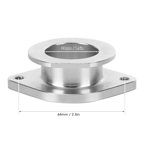 Aluminium BOV Bypass Flansadapter til Greddy/Type S/RS til HKS SSQV Blow