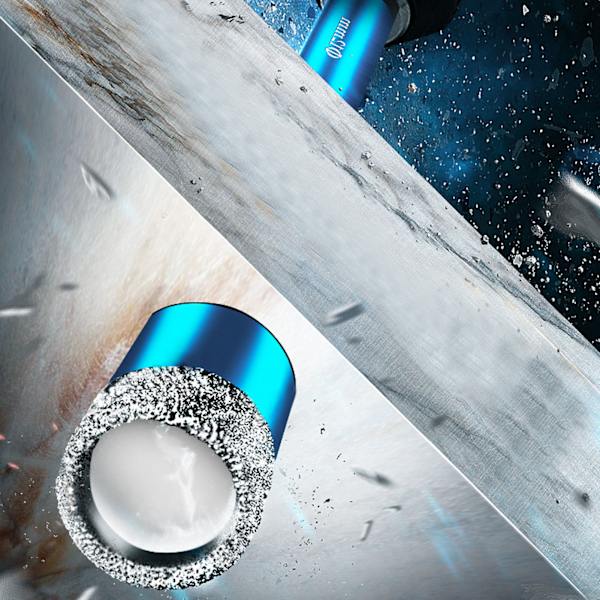 6 stk Diamant Hulssag Boremaskin Profesjonell Marmor Hulåpner Bits Industrielle Forbruksvarer