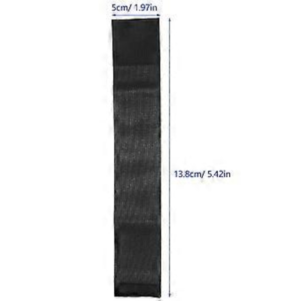 10 st Begravning Svart Minnesarmbindel Sorgearmbindel Polisband Elastisk Armbindel