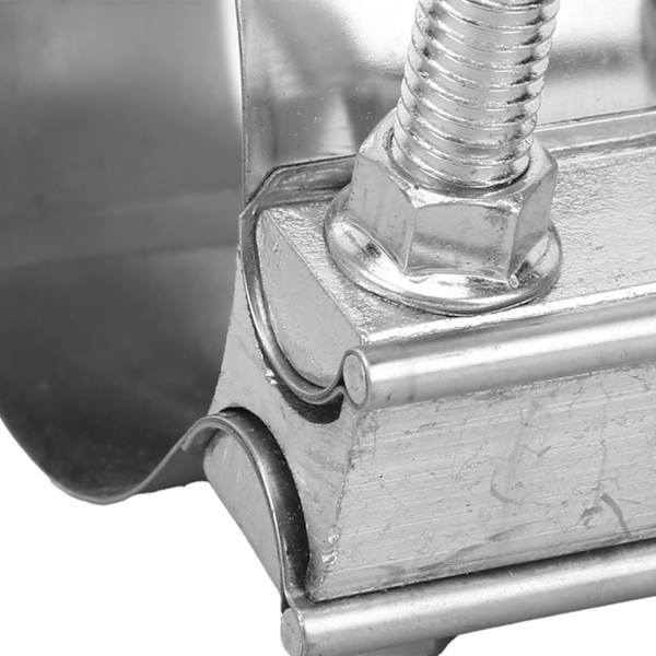 3,5 tum Avgasbandklämma Butt Joint Rostfritt Stål Koppling för Avgassystem, Downpipe, Headers, Manifold
