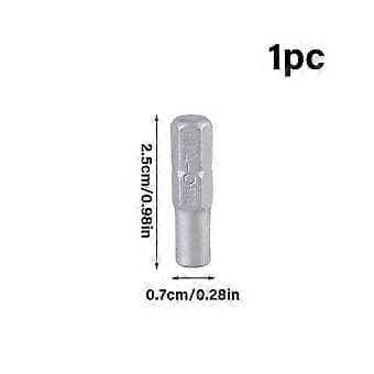 Skruetrækker Bit Adapter Bit Sæt Skruetrækker 6,35 mm 1/4\" Indsats Bit Adapter til 4 mm Bit Holder Magnetisk Bit Adapter