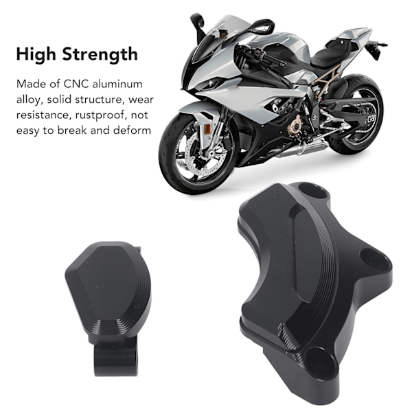 Motor Stator Glide CNC Aluminium Legering Unik Stil Motor Crash Pad til S1000RR 2019‑2020