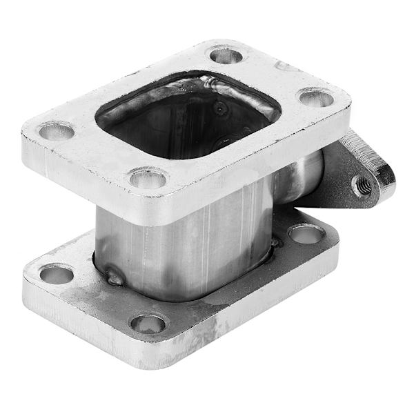 T3-T3 Ruostumattomasta Teräksestä Valmistettu Turbo-jakotukin Sovitin 38mm Jäteportin Laippa Ulostulo Turbo Vaihtoprojekti