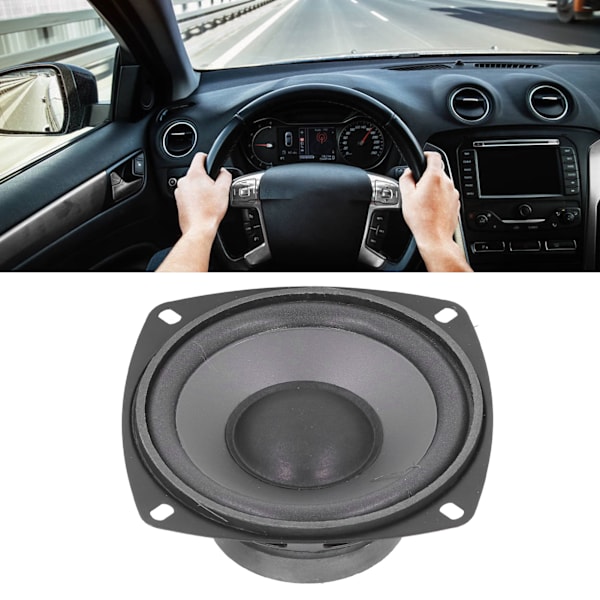 5 tommers bilstereo-woofer 400W 4 Ohm Universal 12V 93dB Høy følsomhet for bilstereo