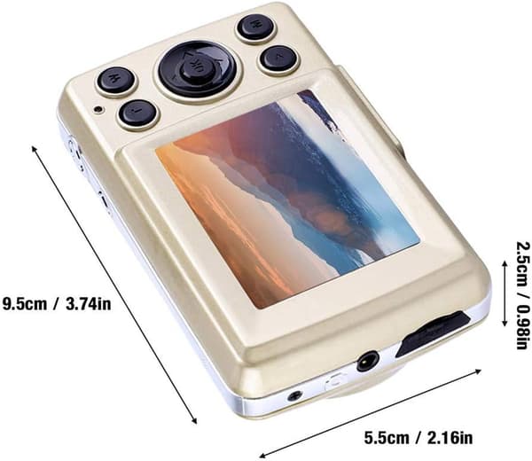 Multi-akse Stabiliseringssystem Kamera, Megapixel Kompakt Digitalkamera Sikrer Stabile Billeder I Ethvert Eventyr