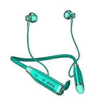 A12 Nackmonterat Bluetooth 5.0 Headset Lång Standby Trådlöst Pluggbart Grafikheadset Semi-In-Ear