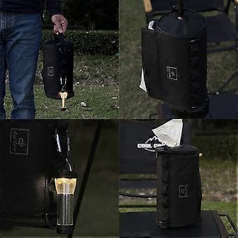 Utvidet Rullpapirholder Stilig Design Stor Kapasitet Passer for Ulike Anledninger Solid Vanntett Materiale