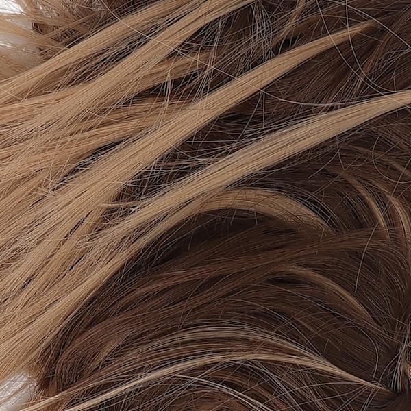 Messy Bun -hiuslisäke - Naisten muodikas poninhäntä Synteettinen hiuslisäke Treffailuun Tanssiin Juhliin Q17‑18T10#