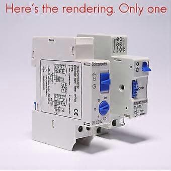 SINOTIMER TM-C20E 20 Minuters Trappljus Fördröjningstimer DHC Relä Normalt Öppen Kontakt Annons Timer Switch