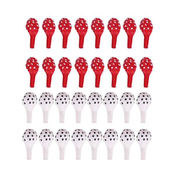 32 st/set prickiga latexballonger Dekoration för födelsedag Förlovning Bröllop (2#)