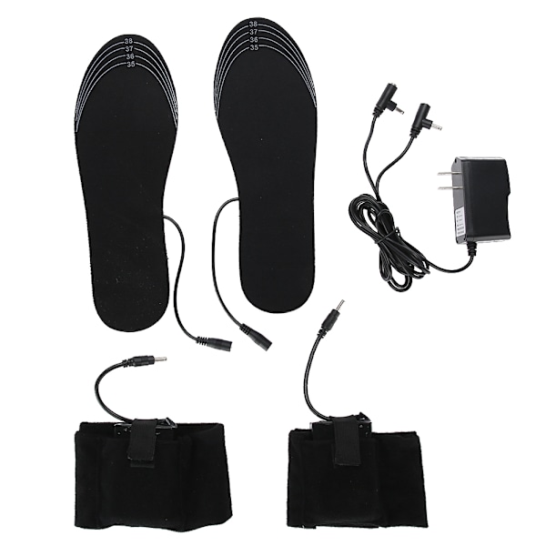 Unisex Oppladbare Varmeinnlegg Justerbare Størrelser 9-10 Timer Oppvarmingstid EUR 35-39