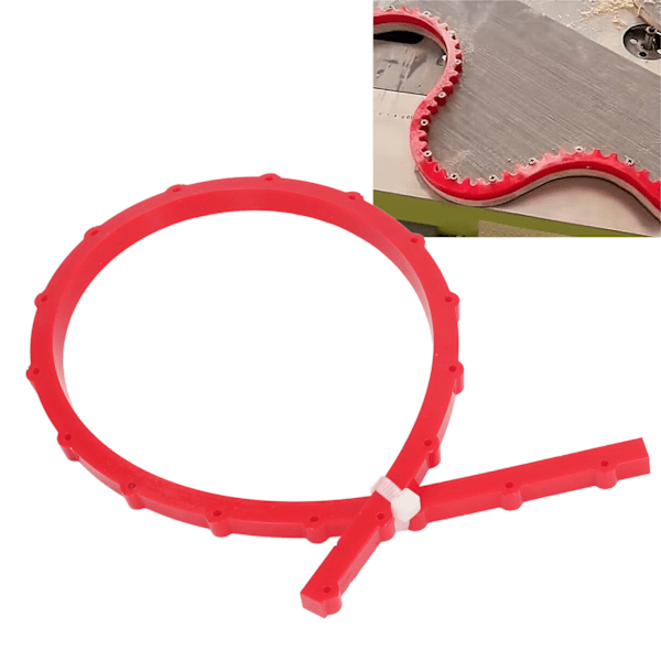 Träbearbetning Profileringslist Mini Växeldriven Flexibel Kurvguide för Träbearbetningsprojekt