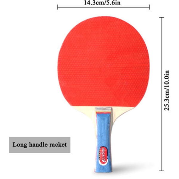 Kvalitet Ping Pong Paddles Bordtennis Paddles 2 Ping Pong