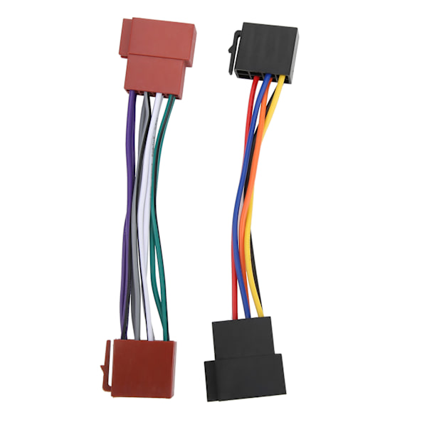 Bilradio Aux-adapter Audiokabel Set Plug and Play Ersättning för Peugeot