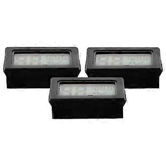 3 stk. Mini Termometer Hygrometer Digital Display Fugtighedsmålere Indendørs Termometre