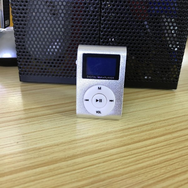 Bärbar Mini MP3-spelare med Lång Batteritid, Grå Clip On-Design Säkerställer Att Din Musik Aldrig Hoppar Över Ett Slag