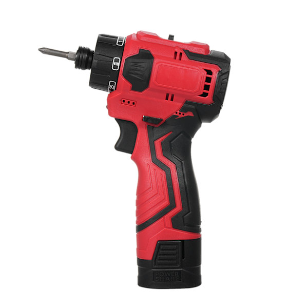 [通拓商品] 16.8V Sladdlös Borrmaskin och Slagskruvdragare Set Litium Skruvdragare Vridmoment Justerbar 2 Hastighetskontrolllägen Multifunktionellt Reparationsverktyg