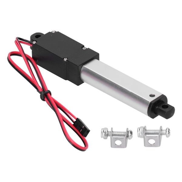 Mini sähköinen lineaarinen aktuaattori vedenkestävä mikro pieni liike DC12V 50mm isku robotille DIYForce 90N nopeus 9.5mm/s
