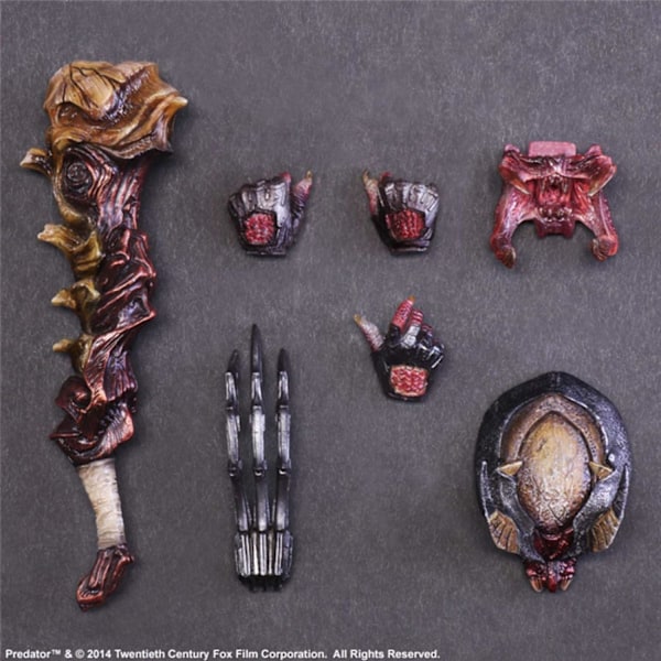 Shadow Predator, Japansk Ogre-inspirerad Design, Högdetaljerad Actionfigur Med Utbytbara Händer