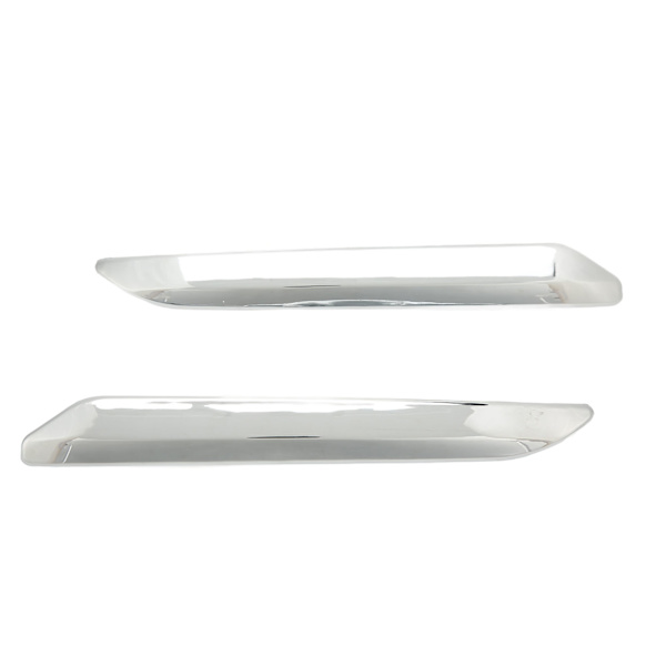 Front Bumper Trim For Citroen C5 X7 2007-2015, Bumper Cover Chrome Silver Anti Scratch Replacement With Strong Protective Function, Excellent