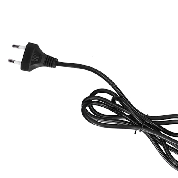 Intelligent Batterilader 12V/12A 24V/6A 7-trins Opladningspuls Reparation til Bil Båd Gul Sort EU Stik 100‑240V