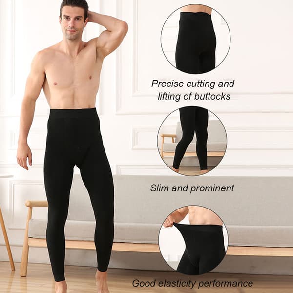 Långkalsonger för män, termiska underställsbyxor, termiska leggings för män