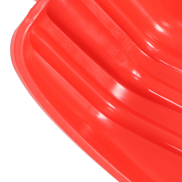 Snøskuffe Rød Tykknet PP Plast Slitesterk Sterk Barnevennlig Skuffe for Hage 39 X 30cm / 15.4 X 11.8in