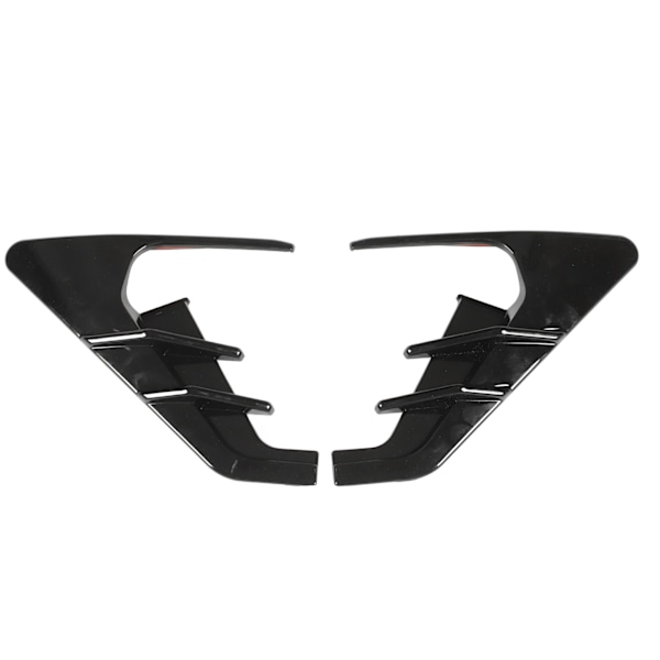Sidekamera Blinklysbeskyttelse Deksel Erstatning for Tesla Model 3 Model Y Blank Svart