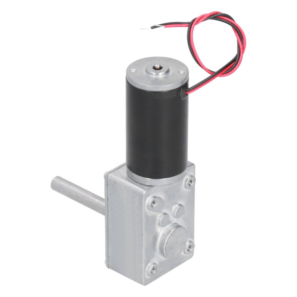 Maskväxelmotor DC Självlåsande Mini Hastighetsreducering Elektrisk Växellåda Reducerare Motor DC24V 40RPM