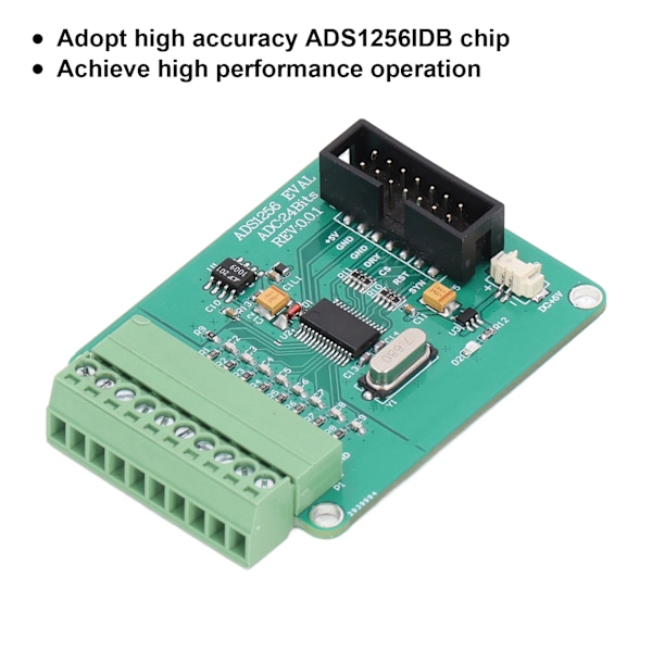 Datainsamlingsmodul 24 bit 8 kanaler Hög precision ADS1256 Datainsamlingskort