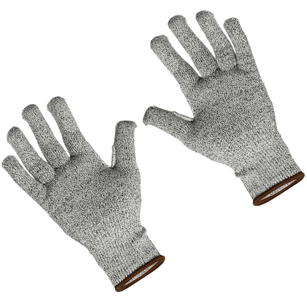 Skärbeständiga handskar Nivå 5 Slitstarka Andningsbara Mekaniker Arbetsskyddshandskar för Arbete M (för Handbredd 8‑9cm)