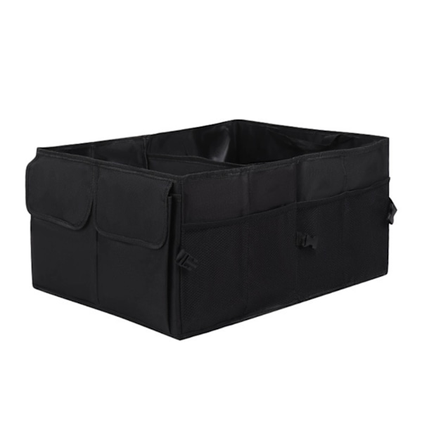 Bilbagasjeoppbevaringspose Stor Kapasitet Sammenleggbar Oxford Stoff Vanntett Bil Oppbevaringsboks for Handle Camping