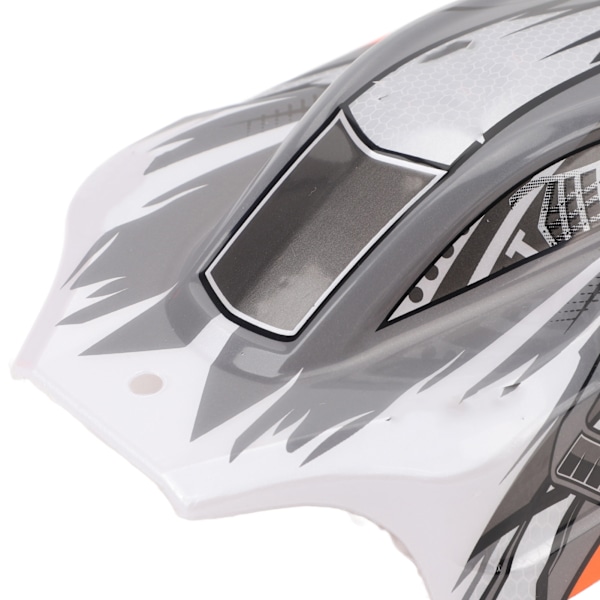 RC Kaross med Spoiler Vinge Plast RC Skal Skydd Fodral Ersättning för WLTOYS 124010 Reservdelar