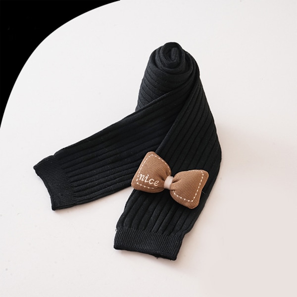 Flickleggings Varma Kammad Bomull Mjuka Bekväma Fotlösa Tights för Vardag Fest Resa Svart L; 60cm/23.6in Längd; för Längd