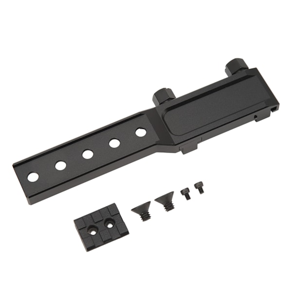 Rail Scope Mount SH720 Aluminiumlegering Rail Mount Basadapter Kit för Skytteverktyg Svart