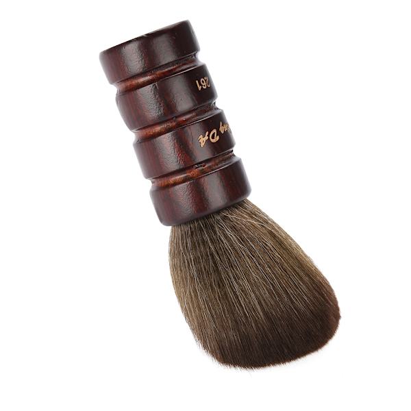 Myk Hårbørste Halsstøvbørste Hårstyling Hårklipp Styling Skjæring Rengjøringsbørste Brun