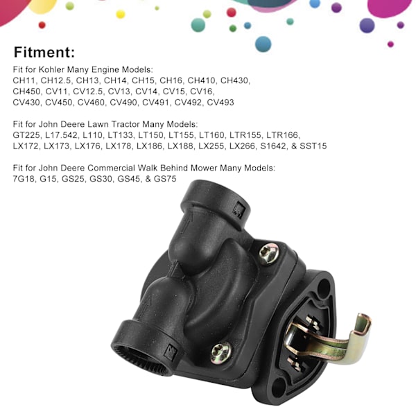 Polttoainepumppu AM133627 Korvaava Kohler Command 11Hp 12.5Hp Pystymoottoreille