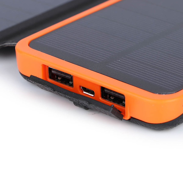 5V 2.1A Taittuva Aurinkopaneeli 10000mAh Vedenkestävä Pölynkestävä Aurinkoinen Kannettava Puhelimen Lataus 3#