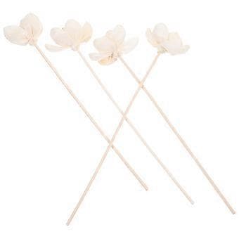 4 stk. Kunstig simuleringsblomst DIY-dekorasjon Aromaterapi Blomsterdiffusorer Duftdiffusorer